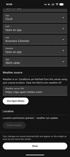 Screenshot 4 von BinClockWidget