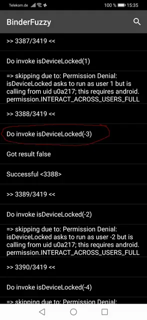 Screenshot 1 of BinderFuzzy - Pentest Android Services