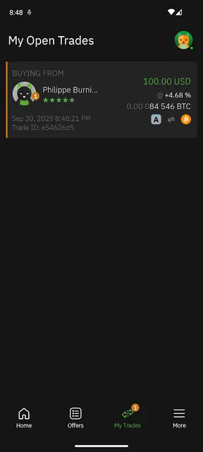 Screenshot 4 of Bisq Easy