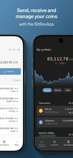 Screenshot 1 von BitBoxApp
