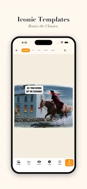 Screenshot 4 von Bitcoin Meme Maker