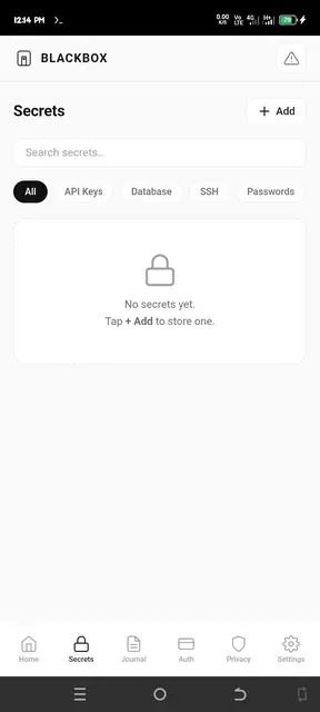 Screenshot 1 von BLACKBOX