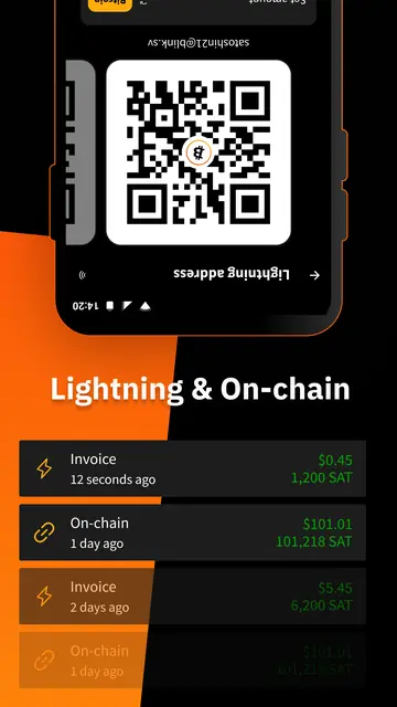 Screenshot 2 von Blink - the everyday bitcoin wallet