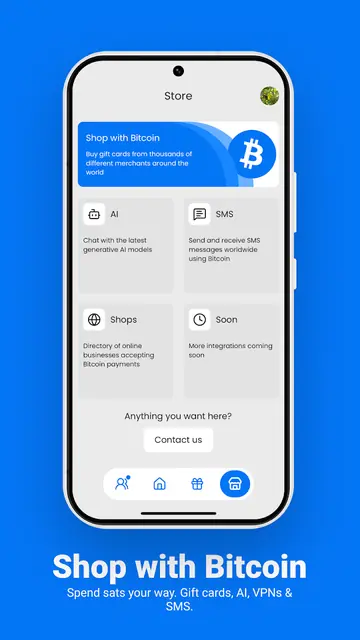Screenshot 3 von Blitz Wallet