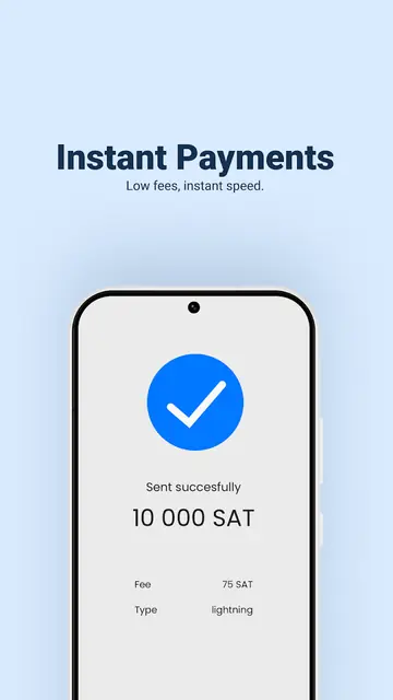 Screenshot 4 von Blitz Wallet
