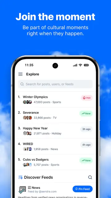 Screenshot 2 of Bluesky