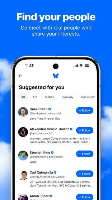 Screenshot 3 of Bluesky