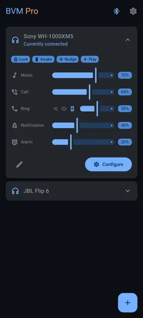 Screenshot 2 von Bluetooth Volume Manager