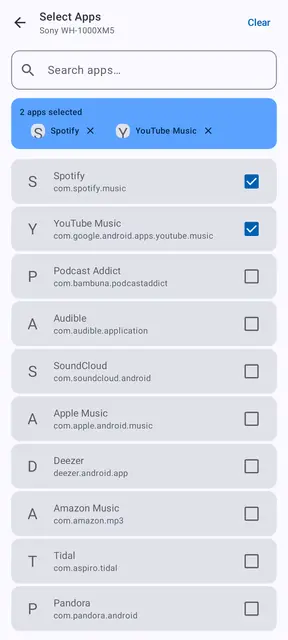 Screenshot 3 von Bluetooth Volume Manager