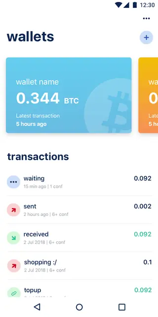 Screenshot 2 von BlueWallet