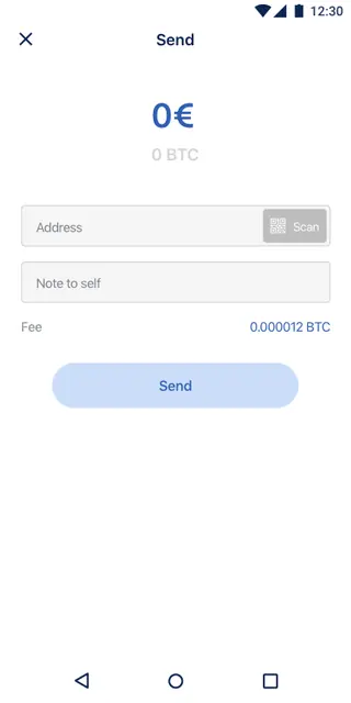 Screenshot 3 von BlueWallet