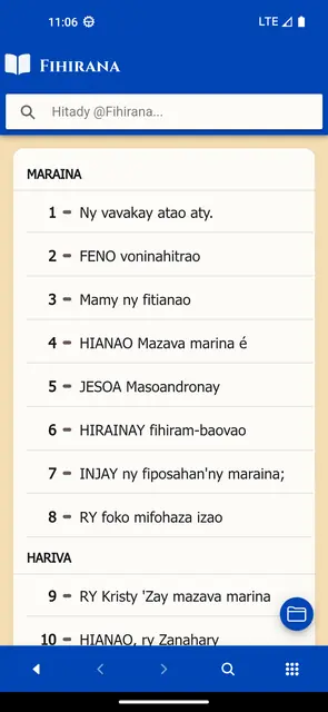 Screenshot 2 von Boky Fivavahana Anglikana