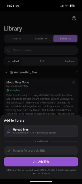 Screenshot 2 von BookStash