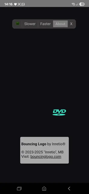 Screenshot 3 von Bouncing Logo