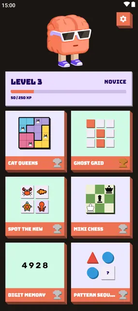 Screenshot 1 of Braincup - Brain Training