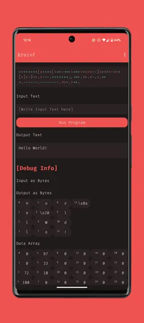 Screenshot 1 von Brainf