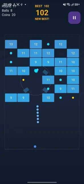 Screenshot 1 von Brick Blast