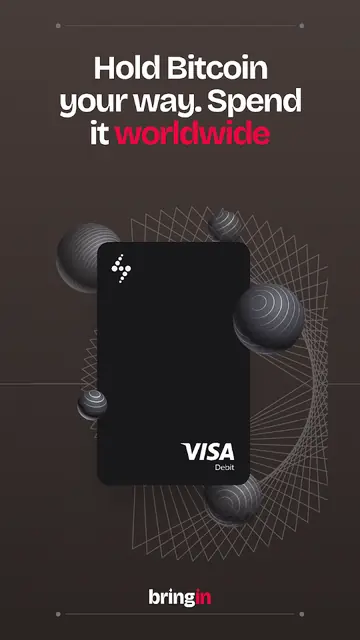 Screenshot 2 of Bringin: Buy & spend Bitcoin