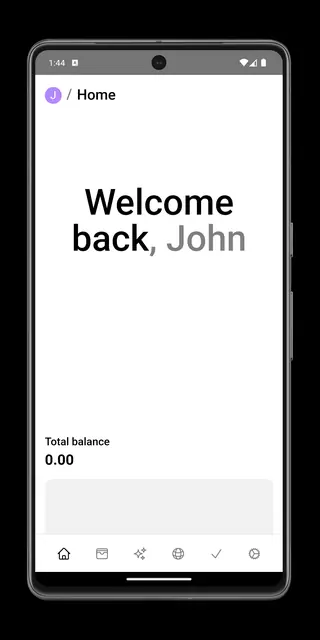 Screenshot 1 of Brume Wallet