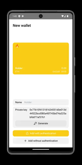 Screenshot 2 of Brume Wallet