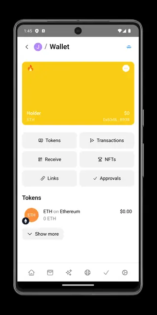 Screenshot 3 of Brume Wallet