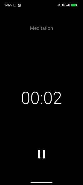 Screenshot 1 von Bruno's Meditation Timer