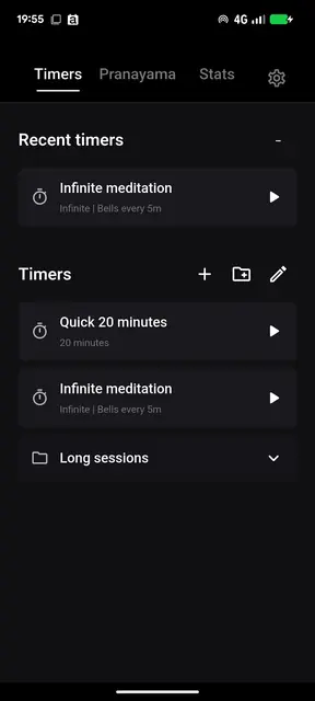 Screenshot 2 von Bruno's Meditation Timer
