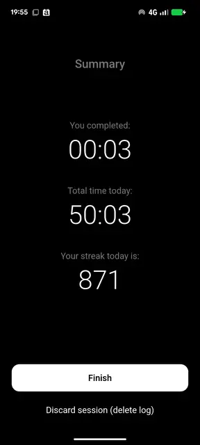 Screenshot 3 von Bruno's Meditation Timer
