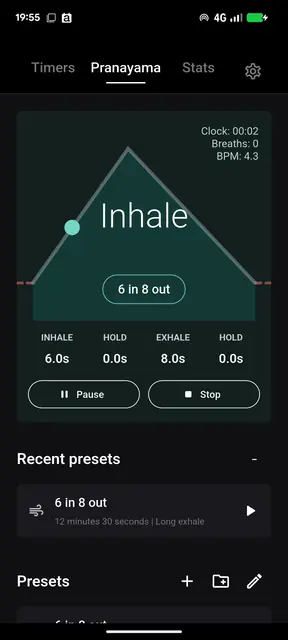 Screenshot 4 von Bruno's Meditation Timer