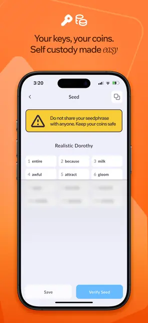 Screenshot 4 von Cake Wallet