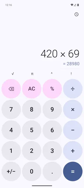 Screenshot 1 of Calculator M3