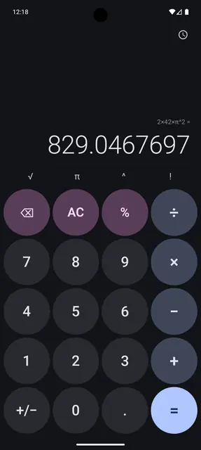 Screenshot 3 of Calculator M3