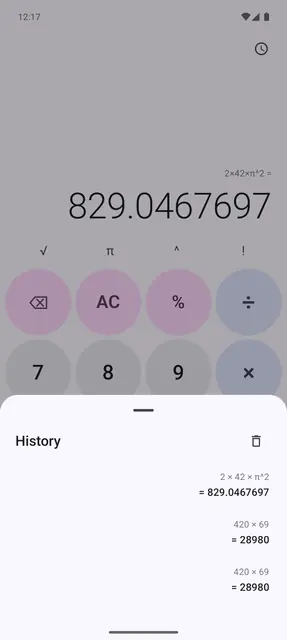 Screenshot 4 of Calculator M3