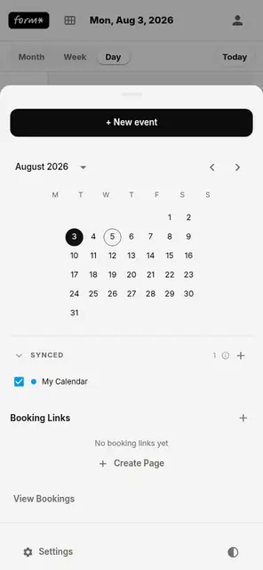 Screenshot 3 von Calendar by Form*