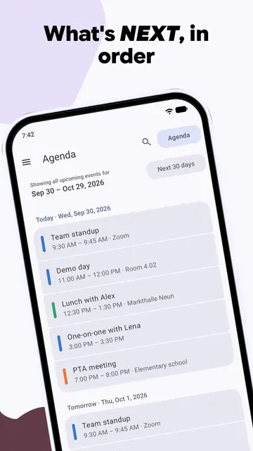 Screenshot 3 of Calendula: Calendar