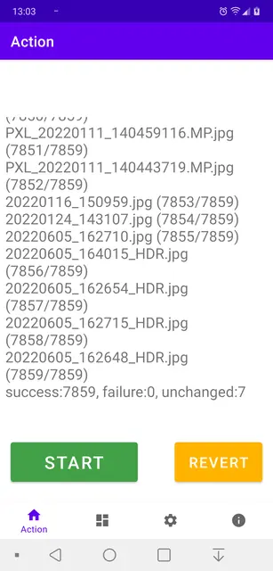 Screenshot 3 of Camera Date Folders