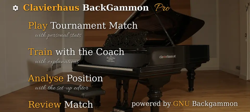 Screenshot 1 of CBG -- Clavierhaus BackGammon