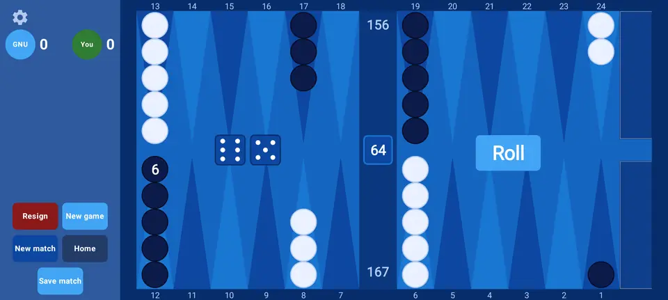 Screenshot 4 of CBG -- Clavierhaus BackGammon