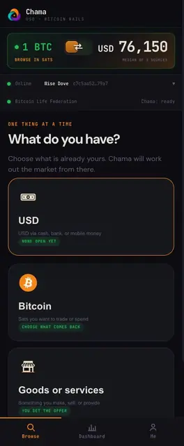 Screenshot 1 of Chama