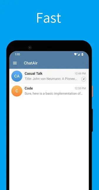 Screenshot 1 von ChatAir