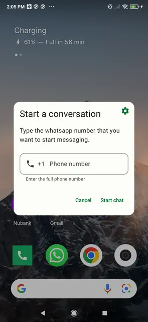 Screenshot 1 of ChatLaunch for WhatsApp