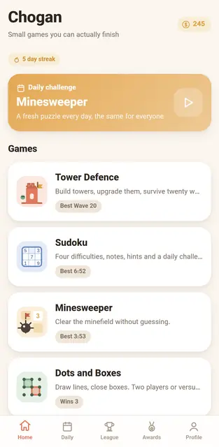 Screenshot 1 of Chogan