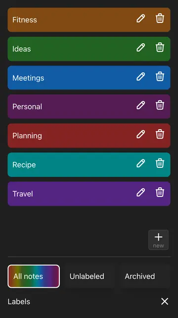 Screenshot 2 of ciphernotes