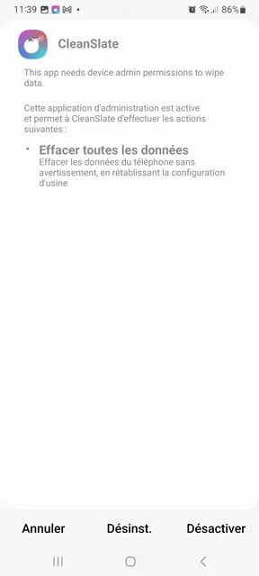 Screenshot 4 von CleanSlate