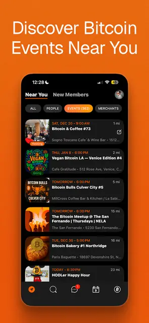 Screenshot 4 of Club Orange - Bitcoin Social