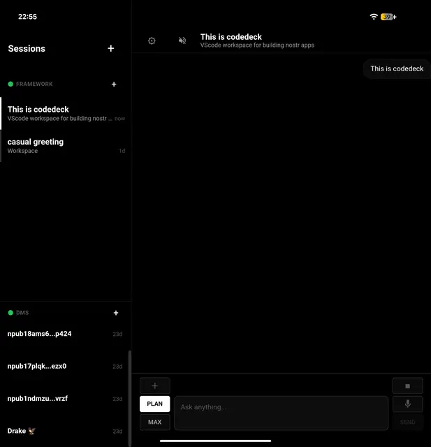 Screenshot 1 of CodeDeck