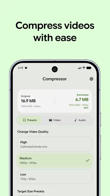 Screenshot 3 of Compressor