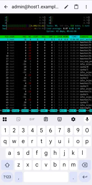 Screenshot 3 von ConnectBot