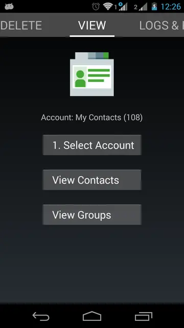 Screenshot 2 von Contacts Import