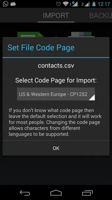 Screenshot 3 von Contacts Import